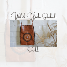 Load image into Gallery viewer, Wild Hide Satchel with Hand Laced Features - MADE TO ORDER
