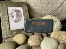 Load image into Gallery viewer, Kangaroo Leather Pouches with Vintage Zipper - Small Sizes
