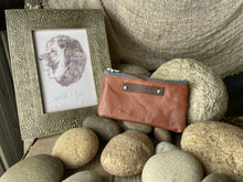 Load image into Gallery viewer, Kangaroo Leather Pouches with Vintage Zipper - Small Sizes
