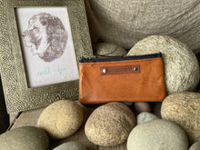 Load image into Gallery viewer, Kangaroo Leather Pouches with Vintage Zipper - Small Sizes
