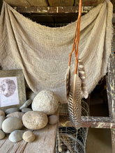 Load image into Gallery viewer, Drum Embellishments OR Wall/Window Adornments - Feather &amp; Leather
