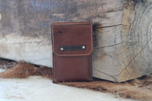 Load image into Gallery viewer, Phone Pouch with Belt Loop - hand stitched - MADE TO ORDER
